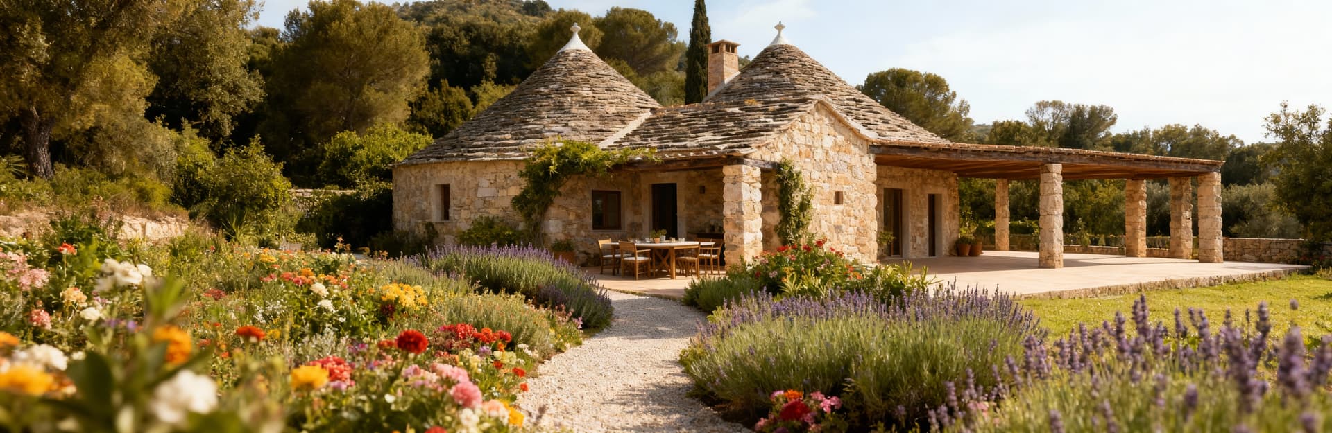 Apartments for sale in Lecce's countryside, showcasing serene landscapes, historic masserie, and olive groves near Adriatic beaches.