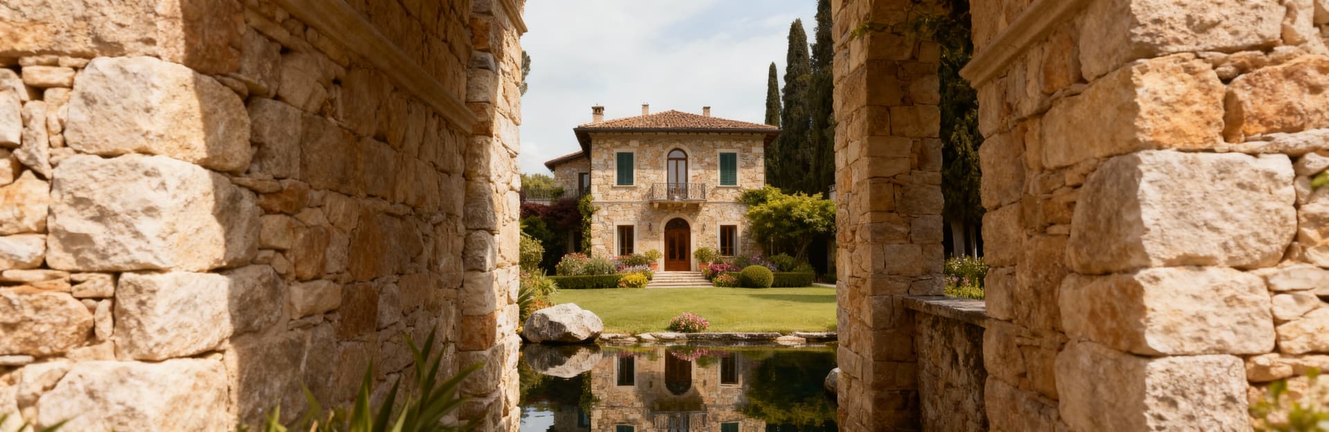 Elegant villas for sale in Lodi's countryside, showcasing serene landscapes and rich cultural heritage, perfect for modern living.