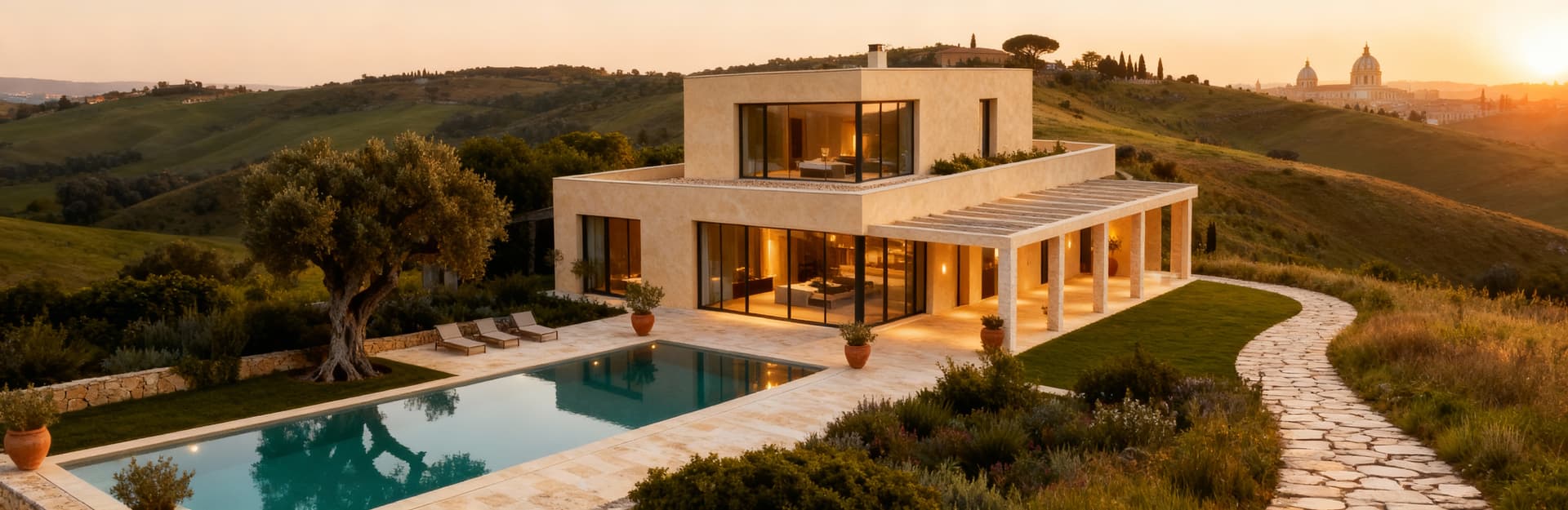 Luxury apartments for sale in Rome's historic city center, surrounded by culture, scenic views, and elegant architecture.