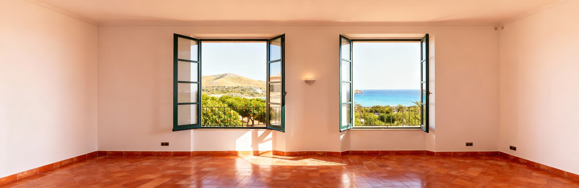 Stunning countryside apartments for sale in Syracuse, surrounded by citrus groves and breathtaking views, offering a serene lifestyle.