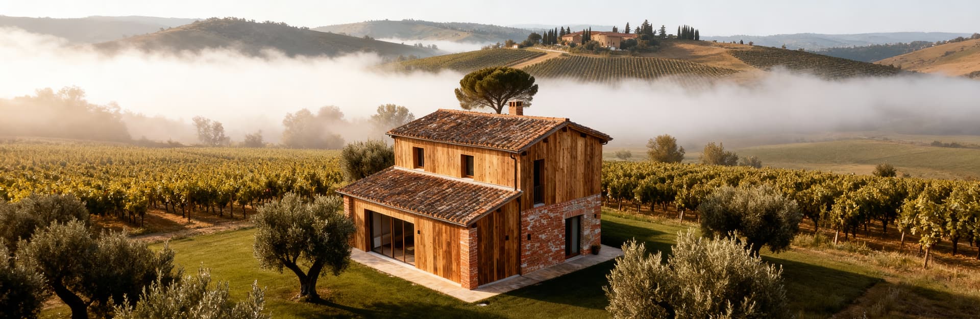 Luxurious villas for sale in the Tuscan countryside near Siena, surrounded by scenic hills, vineyards, and historic charm.