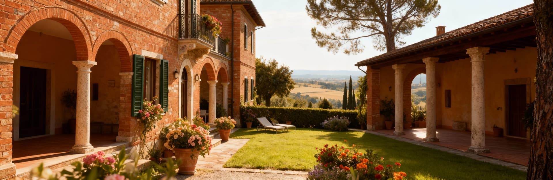Luxury villas for sale in Umbria, surrounded by scenic hills and historic architecture, offering elegance and privacy.