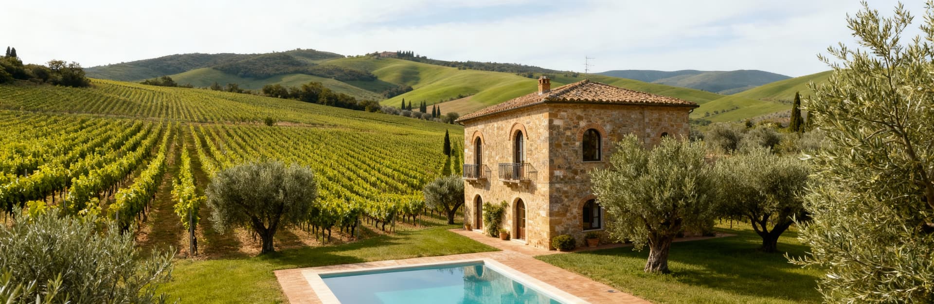 Agricultural land for sale in Grosseto, nestled in Tuscany's Maremma, surrounded by vineyards and stunning landscapes.