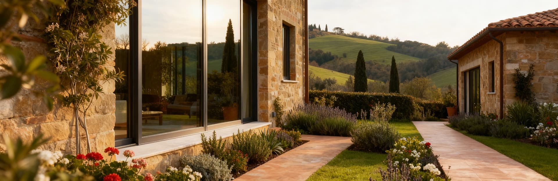 Independent houses for sale in Arezzo, Tuscany, surrounded by scenic hills, showcasing unique architecture and rich culture.