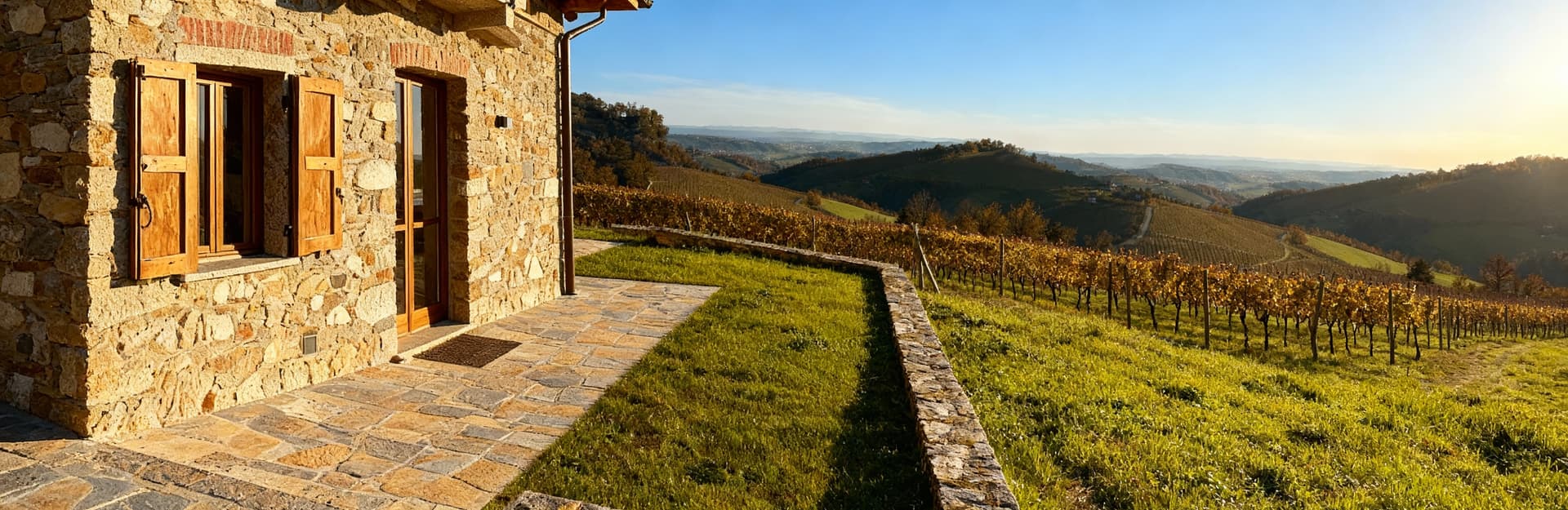 Charming rustic houses for sale in Piacenza, surrounded by beautiful hills, vineyards, and rich cultural heritage.