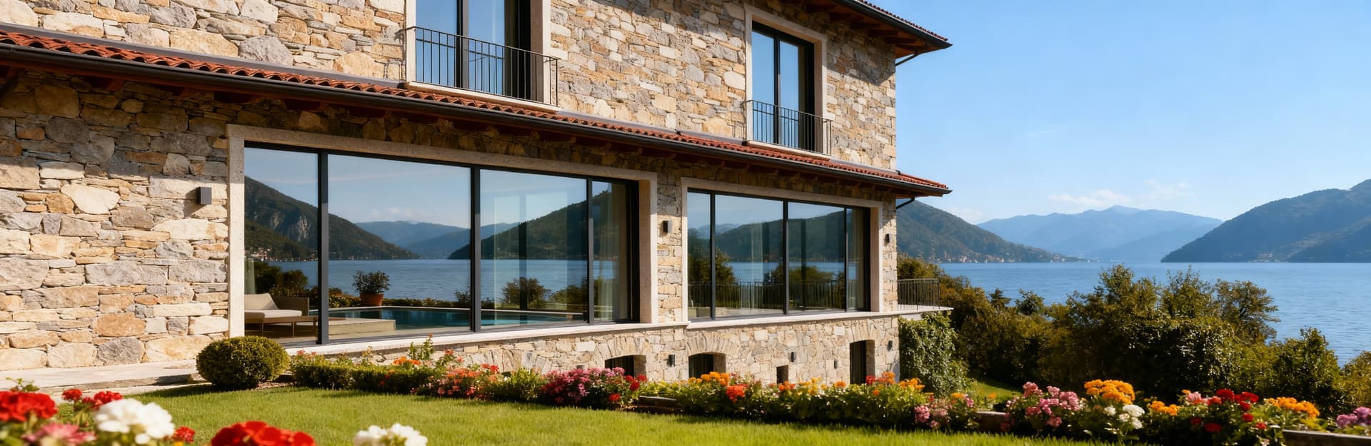 Luxury villas for sale in Lecco, a scenic city by Lake Como, surrounded by mountains and rich in cultural heritage.
