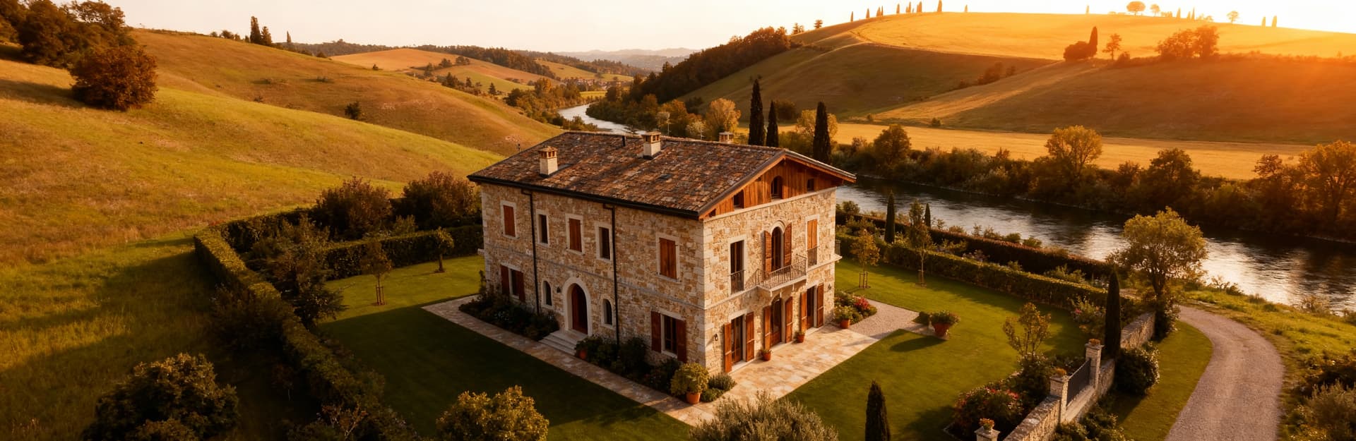 Elegant villas for sale in Pordenone, showcasing stunning architecture amid beautiful natural landscapes and cultural heritage.