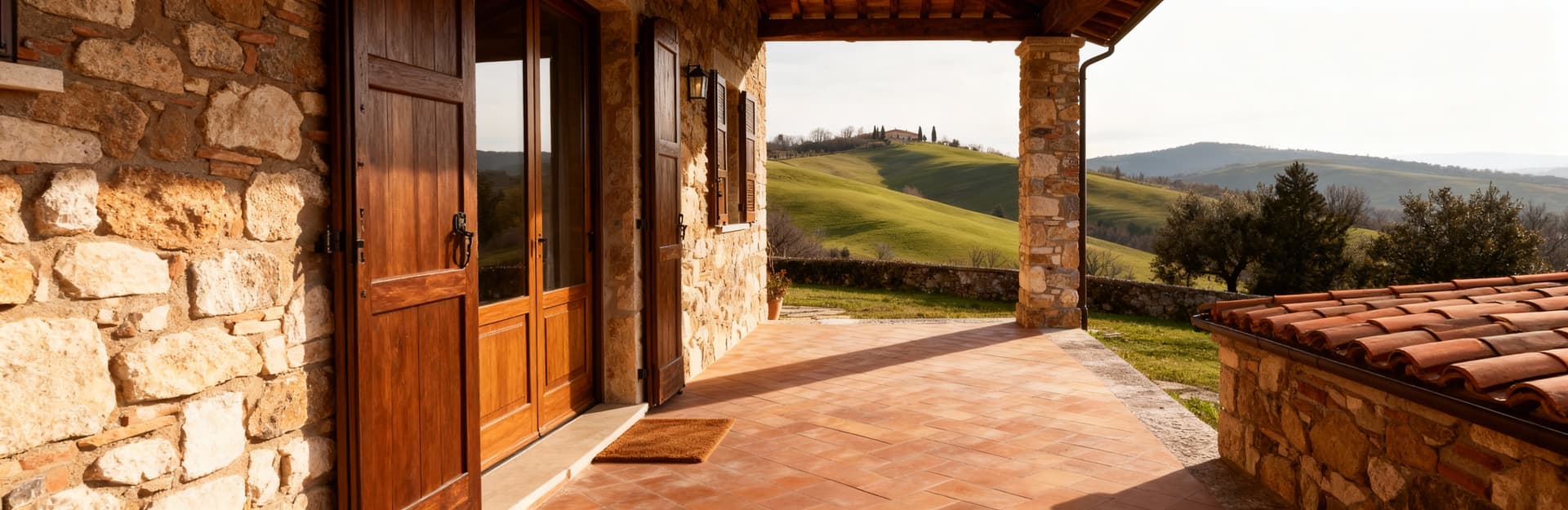 Charming agritourisms for sale in the Countryside, surrounded by rolling hills, vineyards, and historic villages.