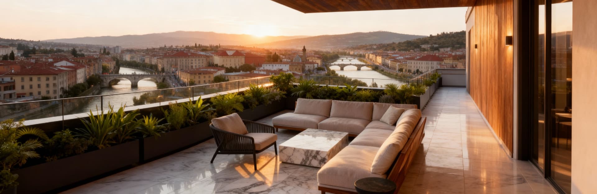 Terraced houses for sale in Florence's City area, blending historical charm with modern living amid stunning Tuscan landscapes.
