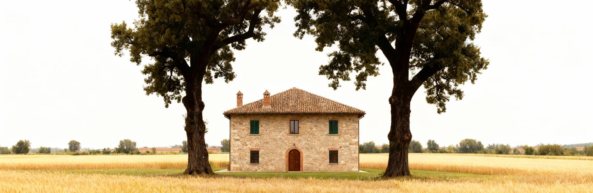 Charming rustic properties for sale in the serene countryside of Piacenza, showcasing elegant villas and historic homes.