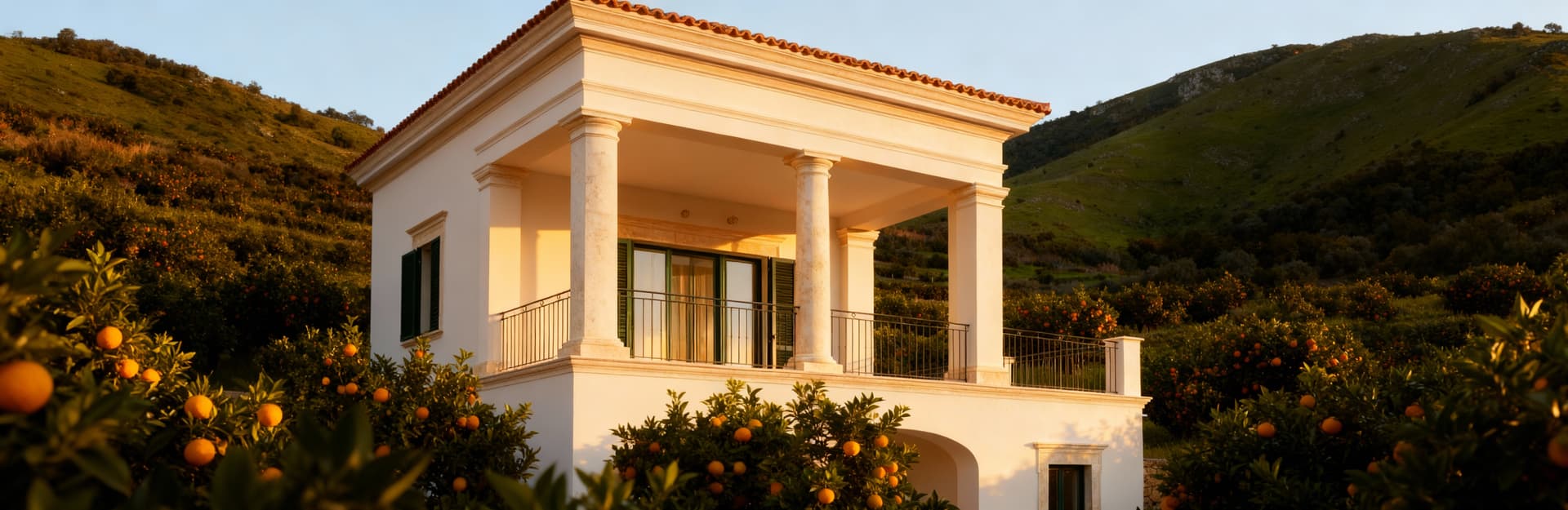 Luxury villas for sale in Messina, Sicily, offering stunning sea views, charming landscapes, and exquisite architectural style.