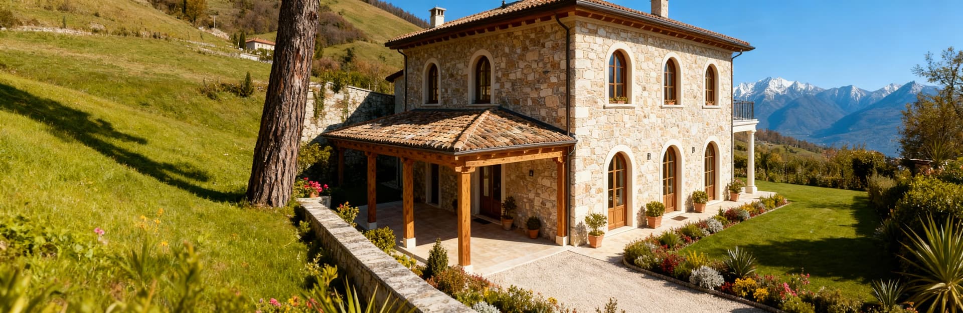 Luxury properties for sale in Friuli Venezia Giulia, featuring stunning alpine views and historic cities like Trieste and Udine.