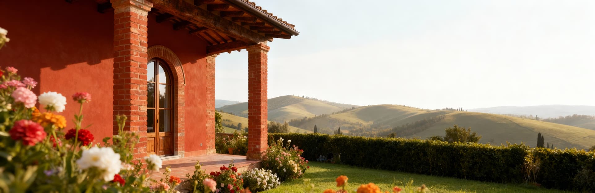 Tuscany farmhouse for sale surrounded by scenic hills, olive groves, and vineyards, offering a unique lifestyle opportunity.