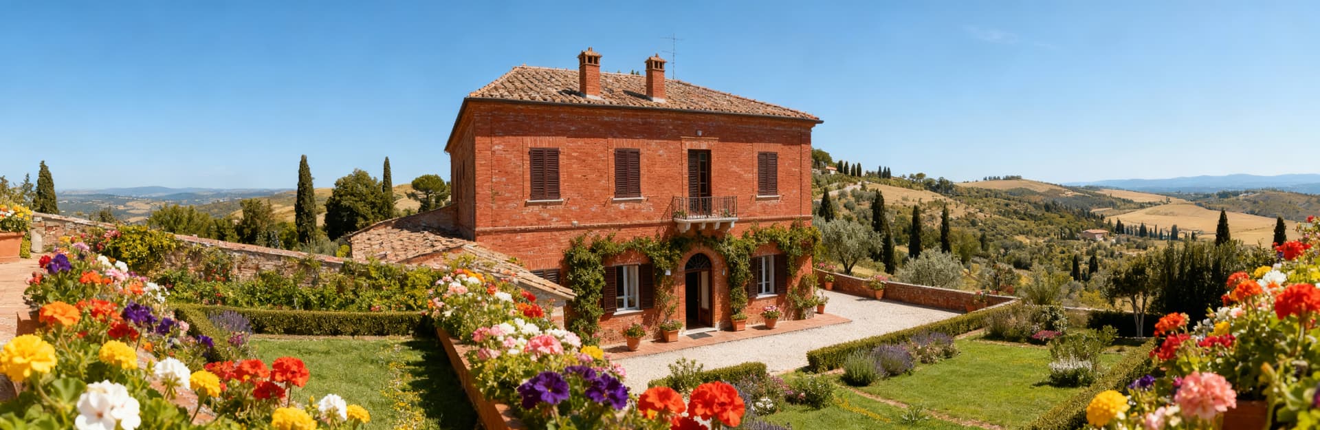 Hotels for sale in Grosseto, Tuscany, showcasing historic villas, modern apartments, and seaside properties in a stunning landscape.