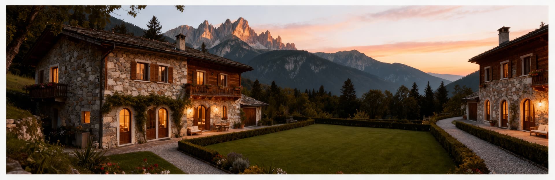 Luxury properties for sale in Trento, showcasing historic buildings, scenic views of the Dolomites, and upscale amenities.