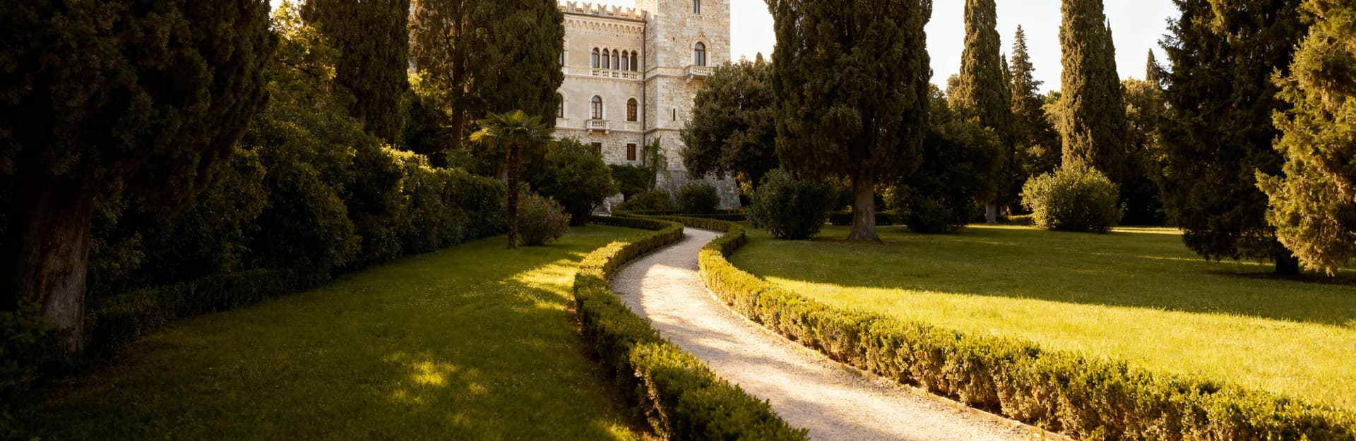 Luxury real estate for sale in Trieste, Friuli Venezia Giulia, featuring historic villas and upscale apartments in stunning locations.