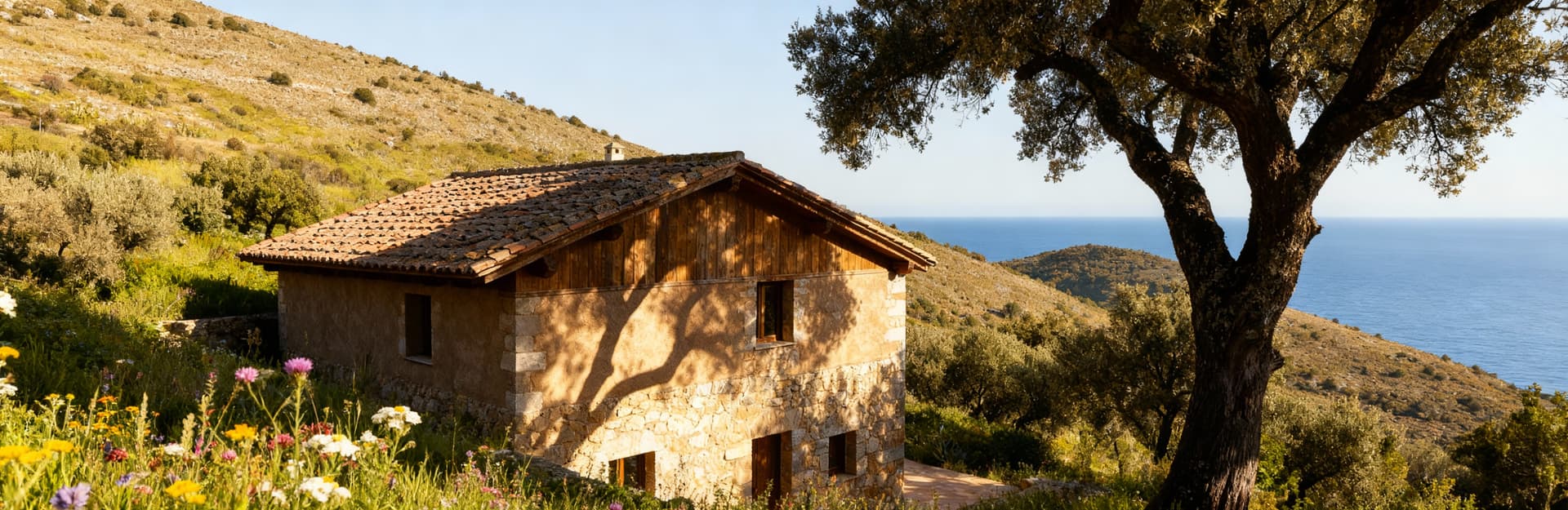 Independent houses for sale in Sicily's coastal area, featuring stunning sea views, golden beaches, and lush landscapes.
