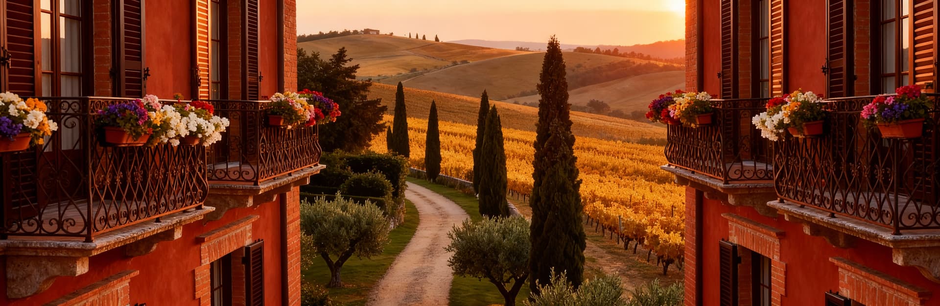 Charming hotels for sale in Tuscany's countryside, showcasing stunning landscapes, historic architecture, and luxurious amenities.