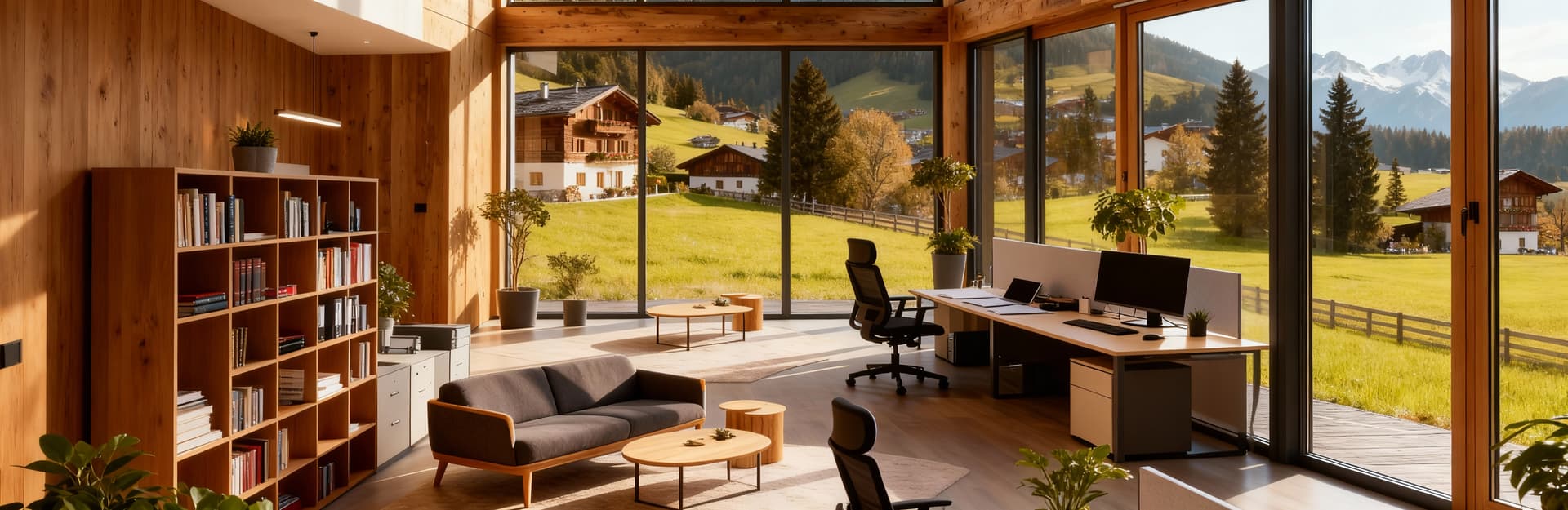 Elegant offices for sale in Trentino-Alto Adige, blending urban charm with stunning mountain views in historic cities.