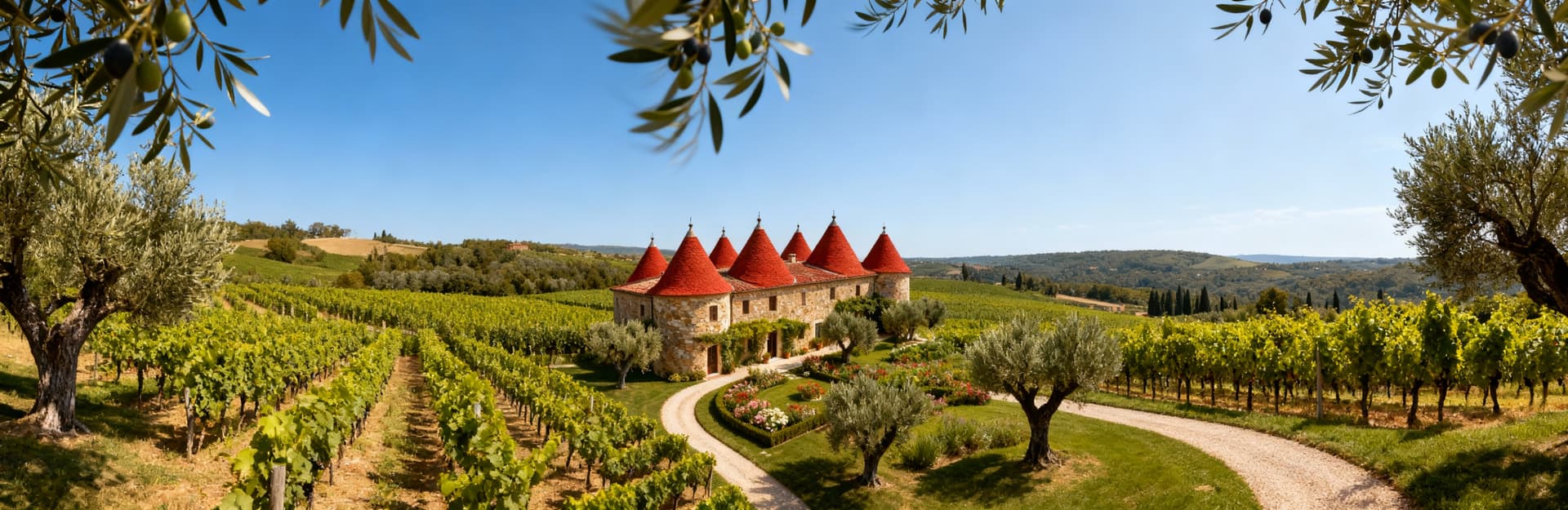 Charming farmhouse for sale in Arezzo's scenic Campagna, surrounded by vineyards, olive groves, and historic villages.