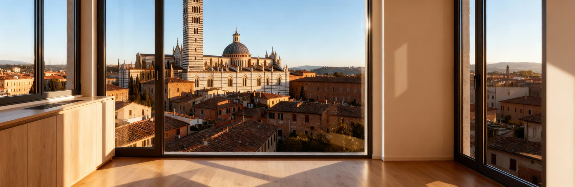 Elegant hotels for sale in the Tuscan countryside of Siena, surrounded by rolling hills, vineyards, and historic charm.