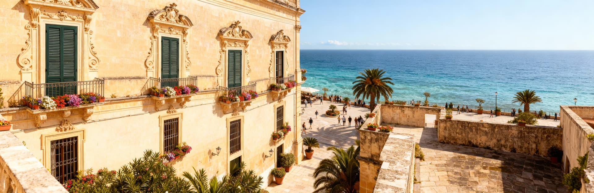 Elegant palaces for sale in Ragusa, showcasing stunning baroque architecture and picturesque Sicilian landscapes.