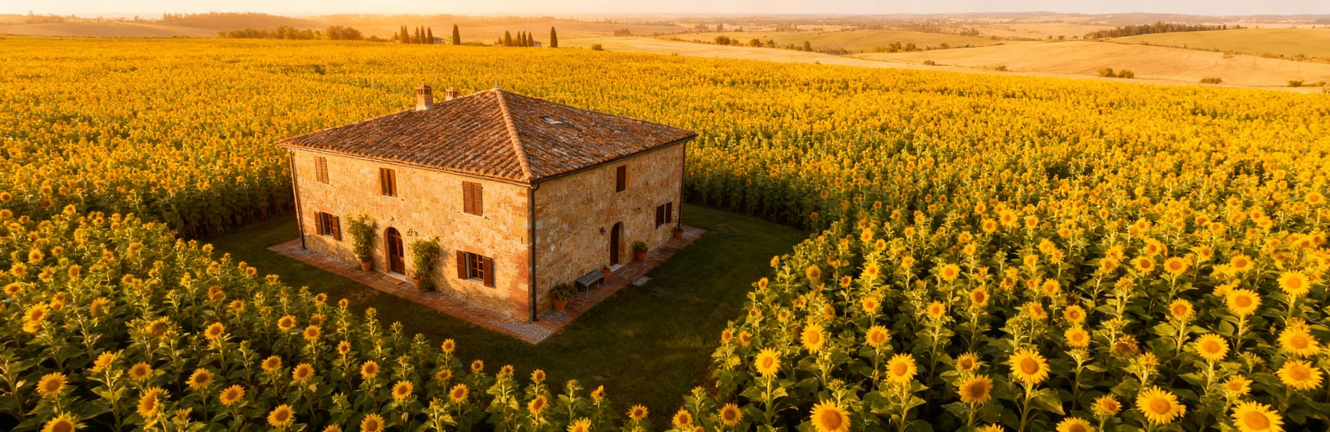 Luxury villas for sale in the Florence Lakes area, showcasing stunning views, elegant architecture, and a serene lifestyle in Tuscany.