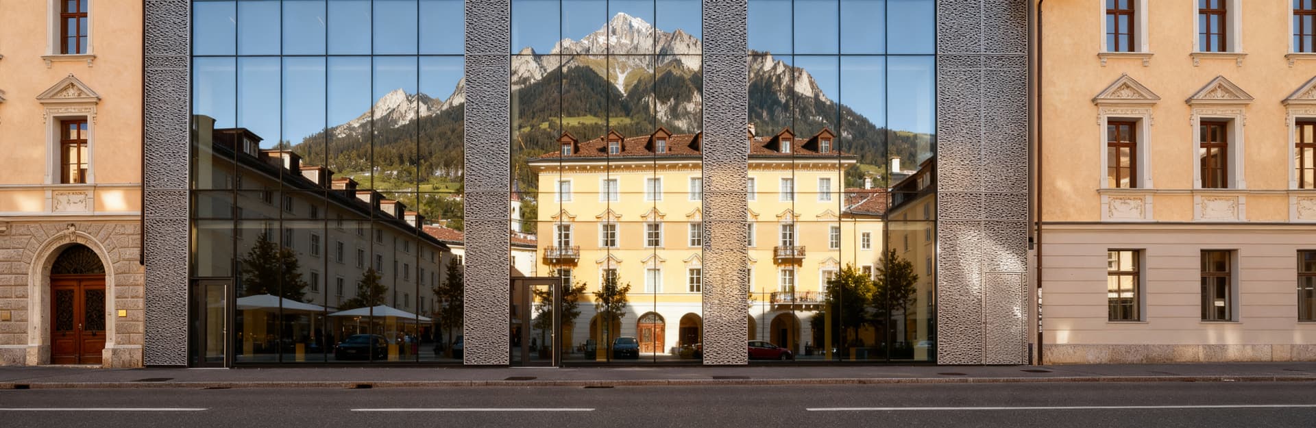 Office spaces for sale in Bolzano, Trentino-Alto Adige, showcasing stunning Alpine views and historical architecture.