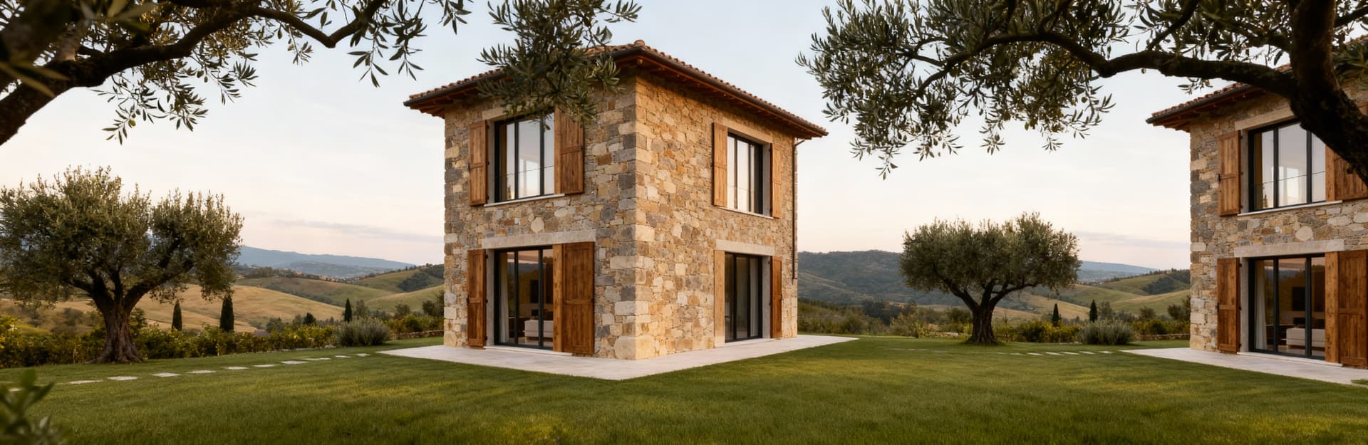 Luxury properties for sale in Campagna, Campania, surrounded by stunning landscapes, olive groves, and panoramic sea views.