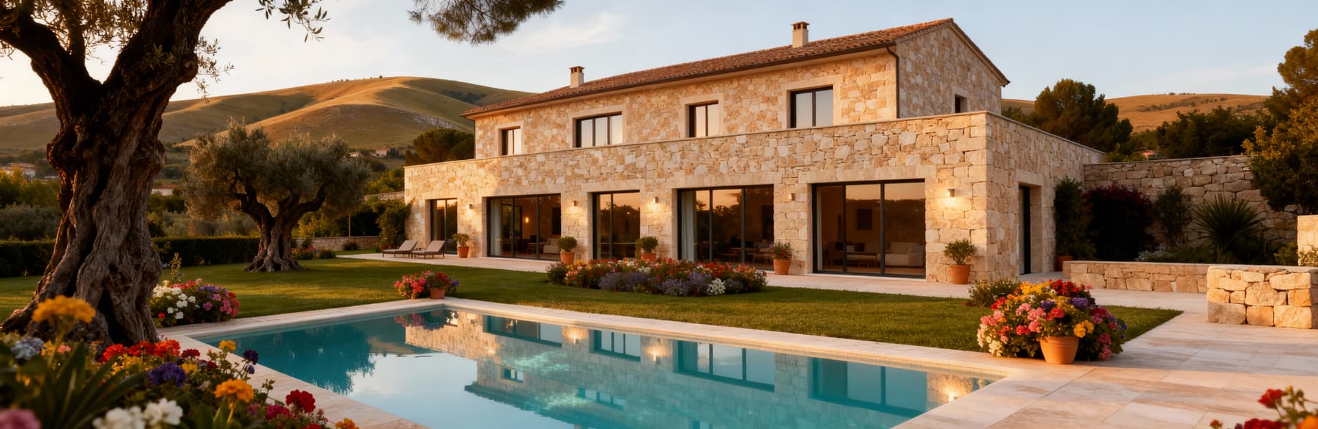 Luxury villas for sale in Campobasso, Molise, showcasing beautiful landscapes, elegant architecture, and a serene lifestyle.