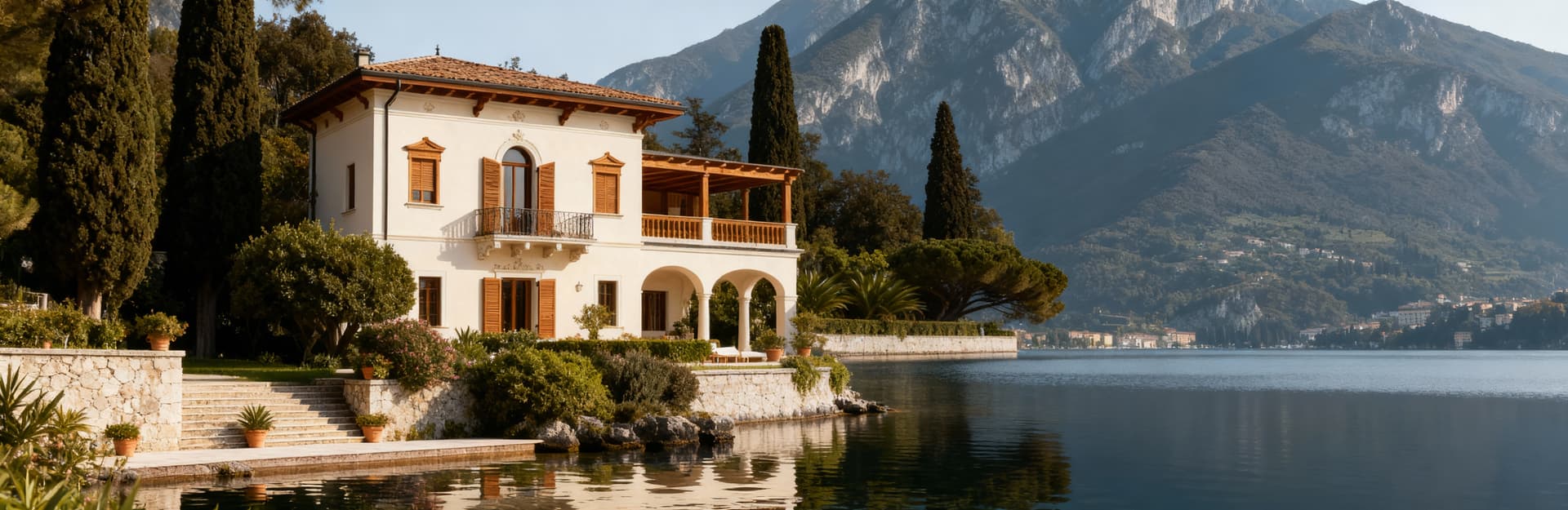 Luxurious Baitae chalet for sale in Trento, nestled amidst the stunning Dolomites, showcasing breathtaking mountain views.