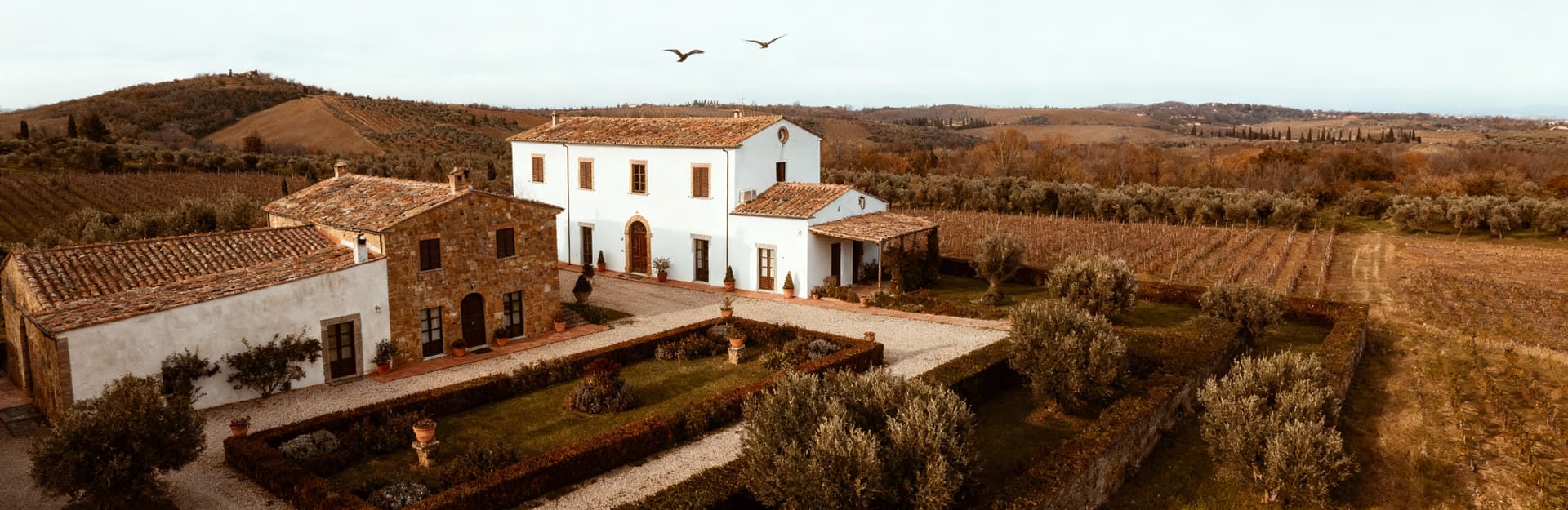 Charming terraced houses for sale in the picturesque Tuscan countryside near Florence, offering a tranquil lifestyle with stunning views.