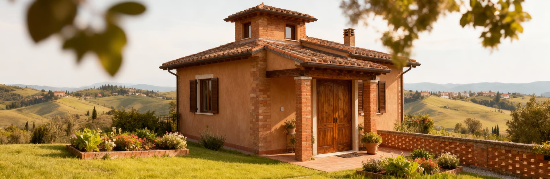 Semi-detached house for sale in Italy, blending exclusive comfort and privacy amidst scenic hills and historic squares.