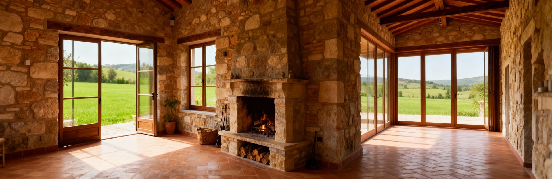 Renovated barns for sale, offering a blend of rustic charm and modern luxury with scenic views and spacious interiors.