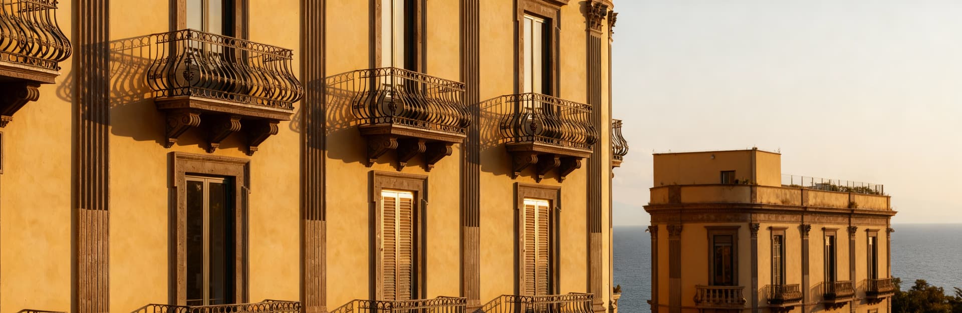 Luxury real estate for sale in Naples, Campania, featuring stunning sea-view villas, historic apartments, and penthouses.