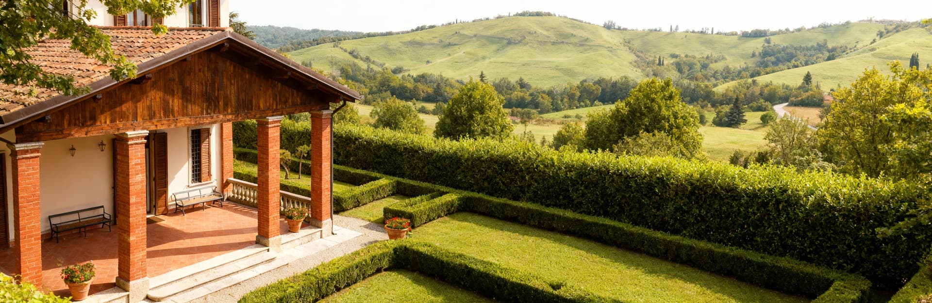 Luxury properties for sale in Monza and Brianza, Lombardy, showcasing elegant villas and stunning panoramic views.