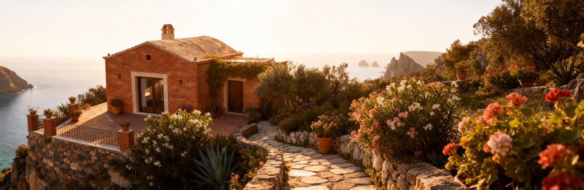 Luxury properties for sale in the Aeolian Islands, showcasing stunning sea-view villas and elegant independent homes.