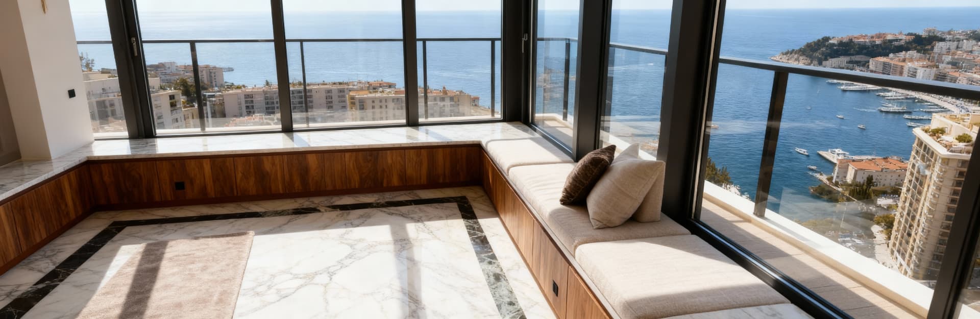 Luxury real estate for sale in Monaco city center, showcasing modern design and stunning views in a prestigious location.