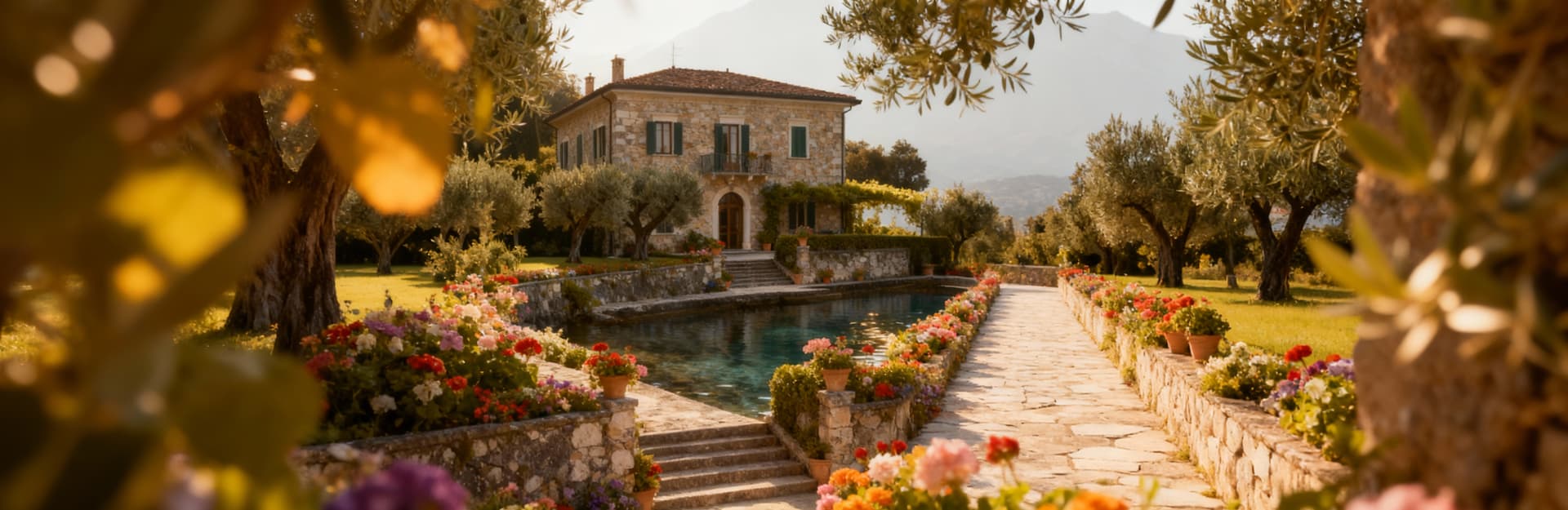 Charming farmhouses for sale near Lake Garda, surrounded by vineyards and historic villages in a breathtaking landscape.