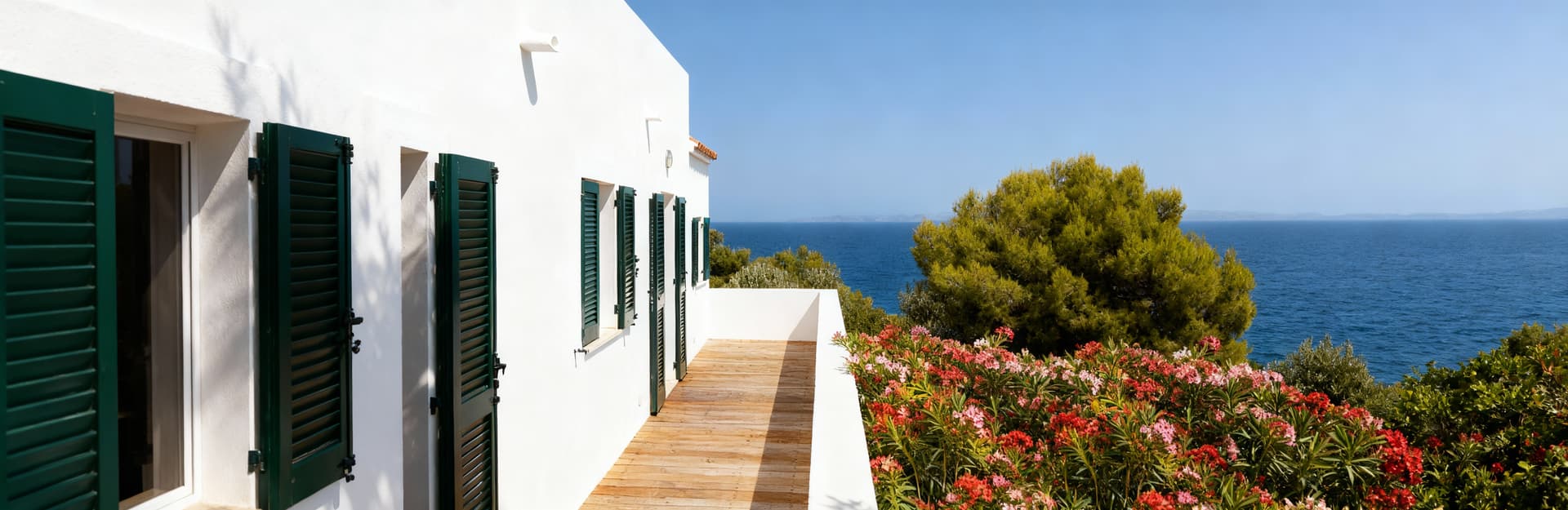 Stunning villa apartments for sale on Elba Island, surrounded by Mediterranean nature and breathtaking sea views.