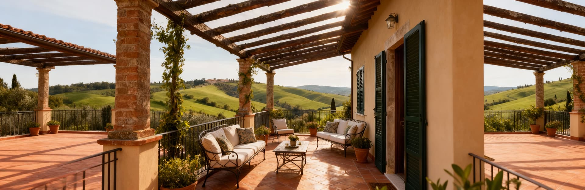 Stylish penthouses for sale in Grosseto, featuring spacious terraces, stunning countryside views, and modern interiors in Tuscany.