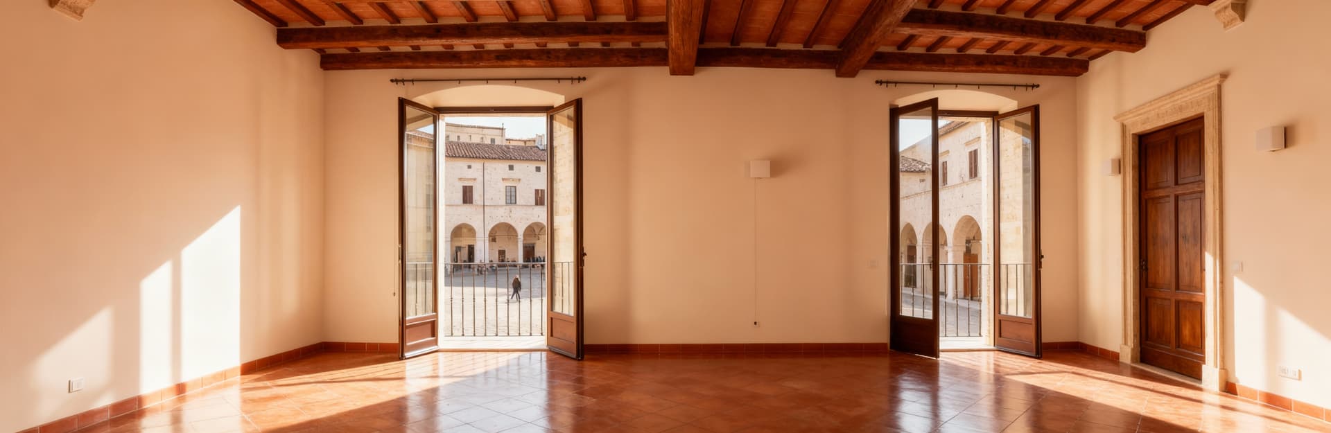 Luxury apartments for sale in Ascoli Piceno, showcasing historic architecture and charming Renaissance squares.