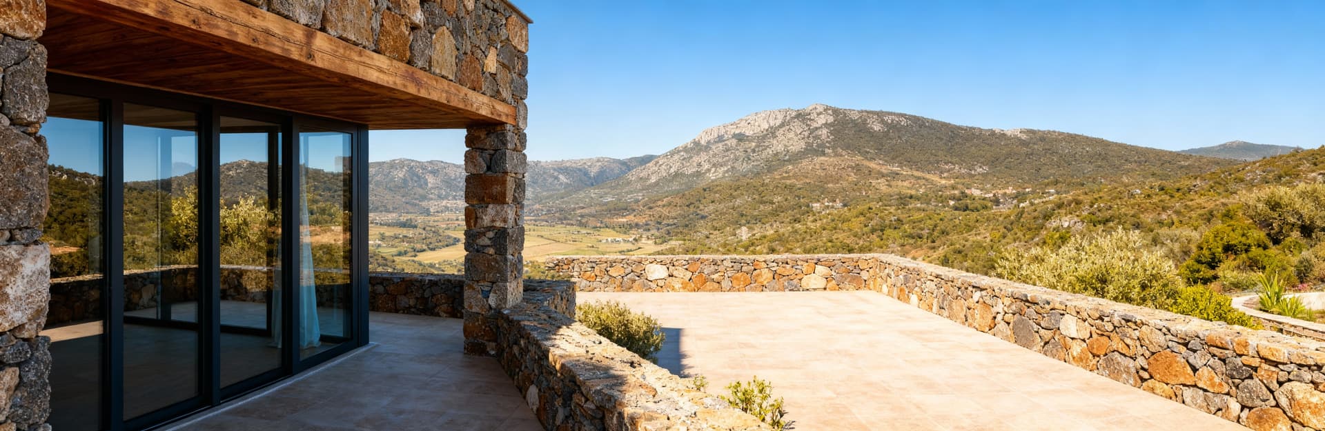 Stunning villas for sale in Nuoro, Sardinia, offering breathtaking mountain views and authentic cultural ambiance.