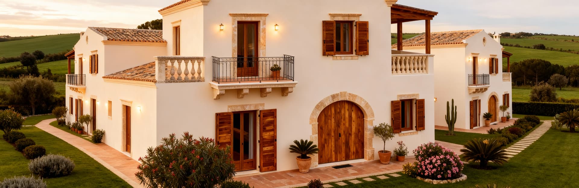 Luxurious villas for sale in Oristano, Sardinia, blending modern comfort with stunning natural landscapes.