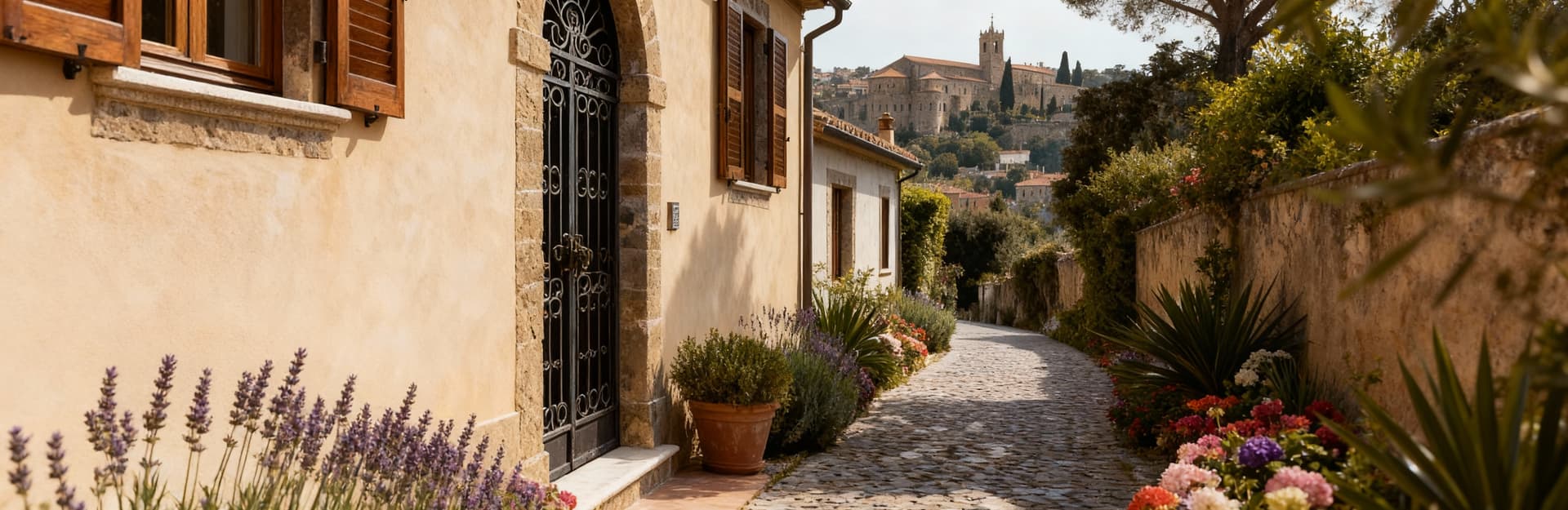 Exclusive independent homes for sale in Lazio, showcasing stunning views of Viterbo and surrounded by rich history and nature.