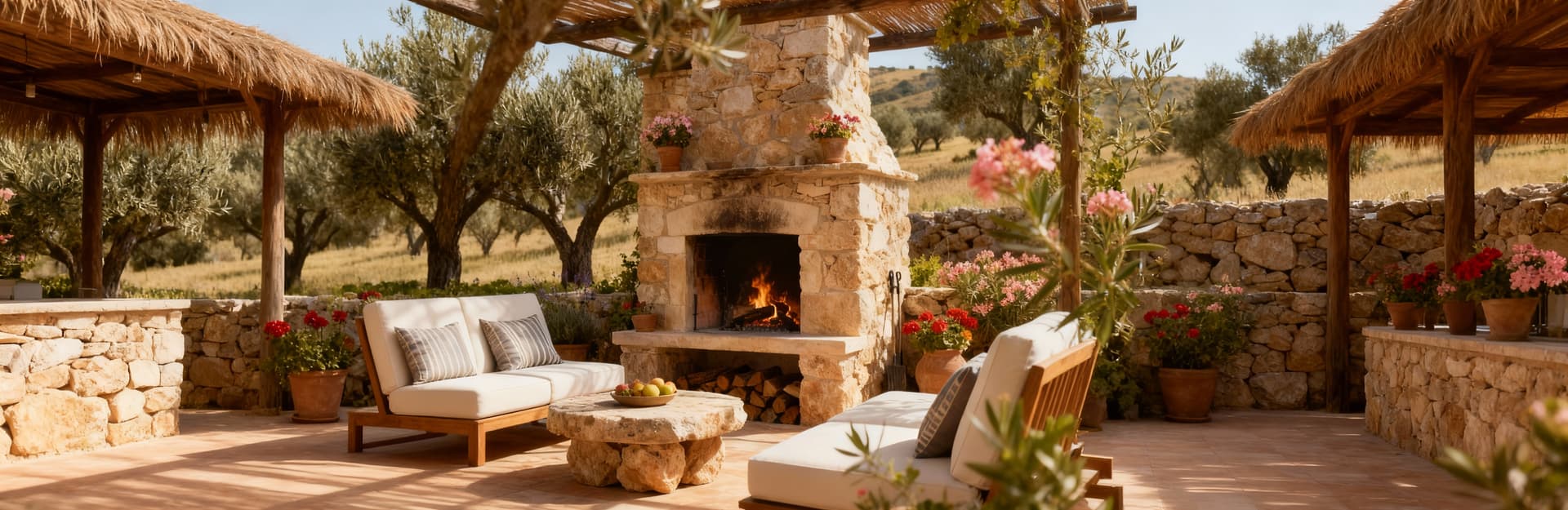 Charming agritourism properties for sale in Sassari, surrounded by olive groves and stunning landscapes, ideal for hospitality investments.