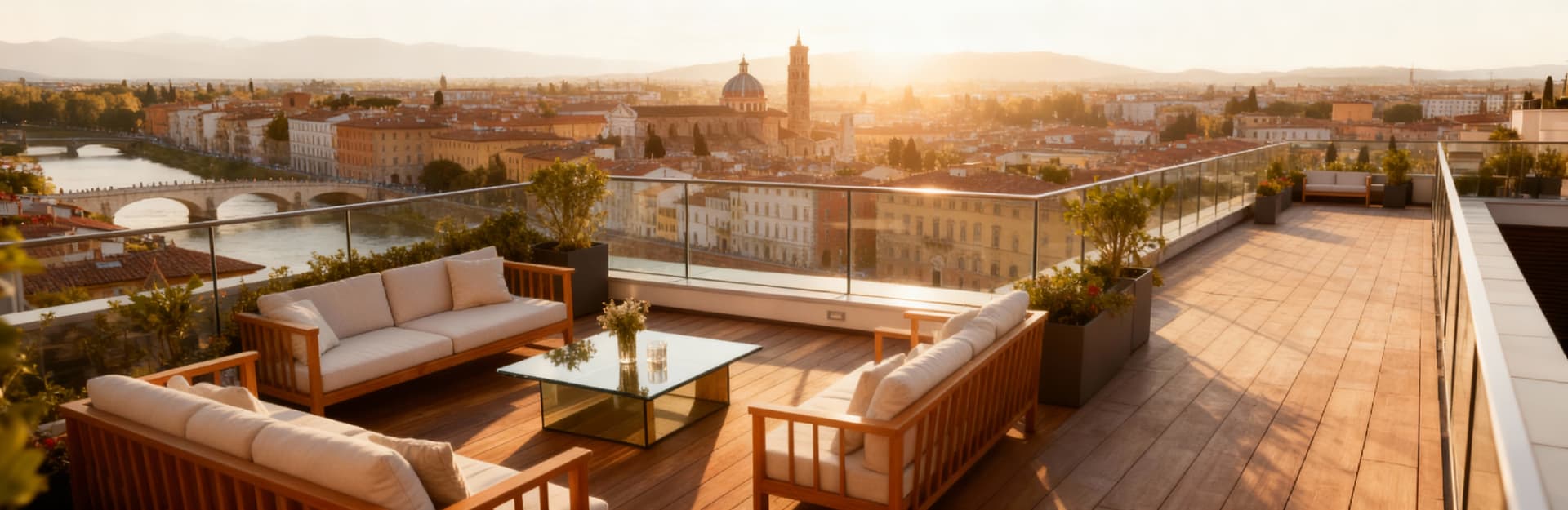 Luxury penthouses for sale in Pisa offer stunning views of the historic center and the Arno River, blending elegance and comfort.
