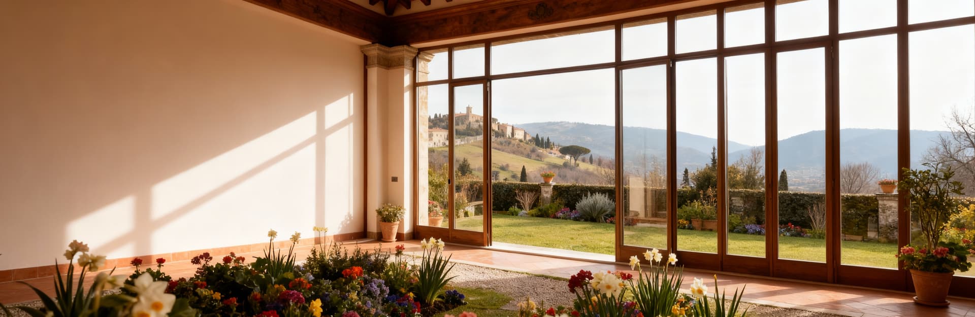 Luxurious real estate for sale in Viterbo's coastal area, featuring elegant villas and private gardens amidst nature and culture.