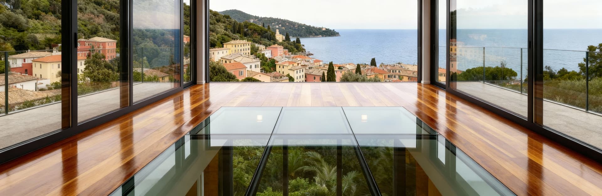 Luxury properties for sale in Santa Margherita Ligure, showcasing stunning views of the sea and hills in an exclusive setting.