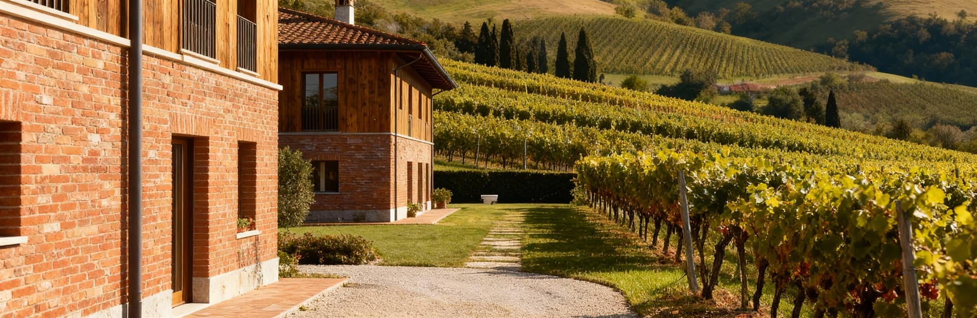Luxury properties for sale in Novara's city area, showcasing elegant villas and vineyards in stunning natural landscapes.